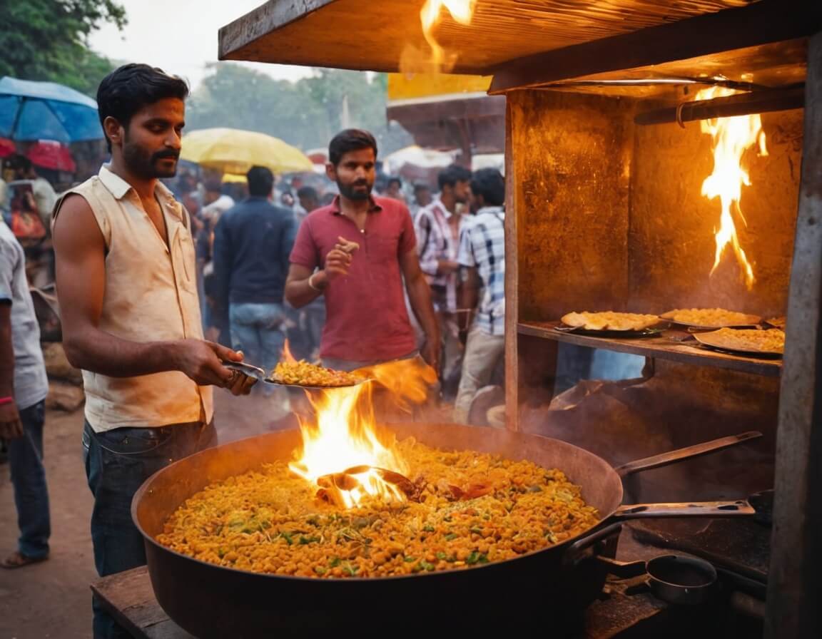 Masala Dosa Preparation